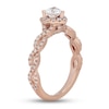 Thumbnail Image 3 of Neil Lane Diamond Engagement Ring 7/8 ct tw Heart & Round-Cut 14K Rose Gold