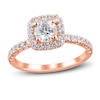 Thumbnail Image 1 of Diamond Engagement Ring 1-1/4 ct tw Round-cut 14K Rose Gold