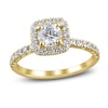 Thumbnail Image 0 of Diamond Engagement Ring 1-1/4 ct tw Round-cut 14K Yellow Gold