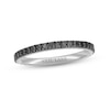 Thumbnail Image 1 of Neil Lane Black Diamond Wedding Band 3/8 ct tw Round-cut 14K White Gold