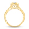 Thumbnail Image 2 of Diamond Engagement Ring 1/3 ct tw Round-cut 14K Yellow Gold