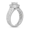 Thumbnail Image 2 of Neil Lane Diamond Engagement Ring 2-3/8 ct tw Pear, Round & Princess-cut 14K White Gold