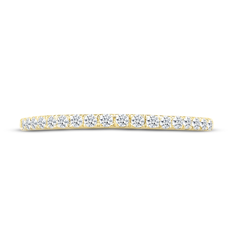 Main Image 2 of Diamond Wedding Band 1/5 ct tw Round-cut 10K Yellow Gold