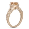 Thumbnail Image 5 of Neil Lane Citrine & Diamond Engagement Ring 1/2 ct tw Round-cut 14K Yellow Gold