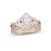 Thumbnail Image 1 of Neil Lane Marquise-cut Diamond Bridal Set 1-1/2 ct tw 14K Yellow Gold