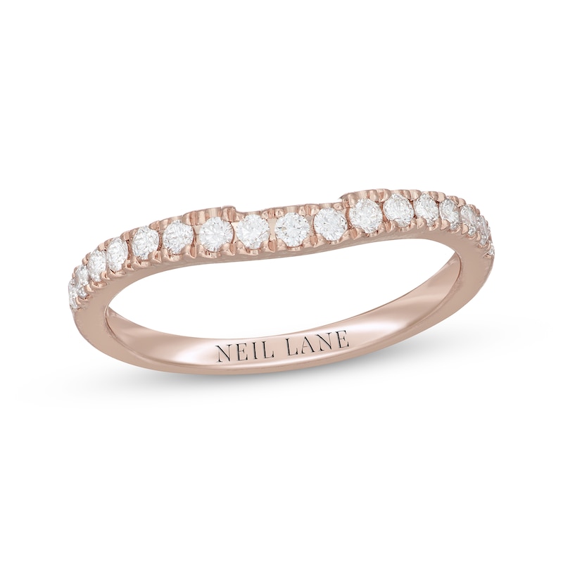 Main Image 1 of Neil Lane Diamond Wedding Band 1/3 ct tw 14K Rose Gold