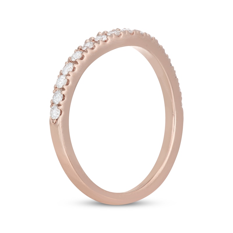 Main Image 3 of Neil Lane Diamond Wedding Band 1/3 ct tw 14K Rose Gold