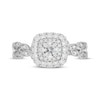 Thumbnail Image 3 of Neil Lane Round-Cut Diamond Twist Shank Engagement Ring 7/8 ct tw 14K White Gold