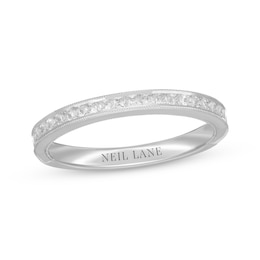 Neil Lane Princess-Cut Diamond Wedding Band 5/8 ct tw 14K White Gold