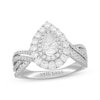 Thumbnail Image 1 of Neil Lane Pear-Shaped Diamond Engagement Ring 1-1/2 ct tw 14K White Gold