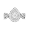 Thumbnail Image 3 of Neil Lane Pear-Shaped Diamond Engagement Ring 1-1/2 ct tw 14K White Gold