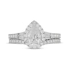 Thumbnail Image 3 of Neil Lane Pear-Shaped Diamond Frame Bridal Set 1-7/8 ct tw 14K White Gold