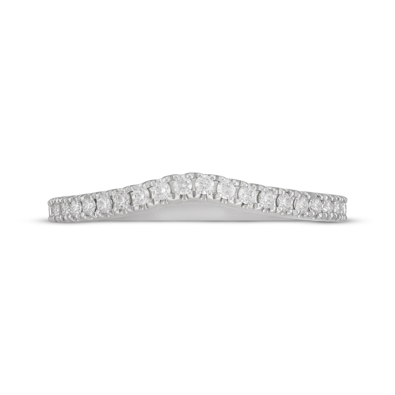 Main Image 9 of Neil Lane Round-Cut Diamond Wedding Band 1/3 ct tw 14K White Gold