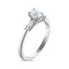 Thumbnail Image 2 of Emerald-Cut Diamond Engagement Ring 5/8 ct tw 14K White Gold