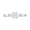 Thumbnail Image 3 of Emerald-Cut Diamond Engagement Ring 5/8 ct tw 14K White Gold