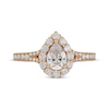 Thumbnail Image 3 of Neil Lane Pear-Shaped Diamond Engagement Ring 1-3/8 ct tw 14K Yellow Gold