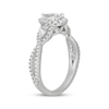 Thumbnail Image 2 of Neil Lane Pear-Shaped Diamond Three-Stone Engagement Ring 1 ct tw 14K White Gold