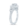 Thumbnail Image 1 of Monique Lhuillier Bliss Pear-Shaped Diamond Engagement Ring 1-1/4 ct tw 18K White Gold