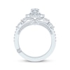 Thumbnail Image 2 of Monique Lhuillier Bliss Pear-Shaped Diamond Engagement Ring 1-1/4 ct tw 18K White Gold