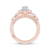 Thumbnail Image 3 of Monique Lhuillier Bliss Pear-Shaped Diamond Engagement Ring 1-1/4 ct tw 18K Two-Tone Gold