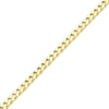 Thumbnail Image 2 of Solid Curb Chain Necklace 3.1mm 14K Yellow Gold 20&quot;