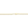 Thumbnail Image 3 of Solid Curb Chain Necklace 3.1mm 14K Yellow Gold 20&quot;