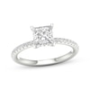 Thumbnail Image 1 of Lab-Grown Diamonds by KAY Princess-Cut Engagement Ring 1-3/4 ct tw 14K White Gold