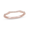 Thumbnail Image 1 of Neil Lane Diamond Contour Wedding Band 1/6 ct tw 14K Rose Gold