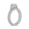 Thumbnail Image 2 of Neil Lane Pear-Shaped Diamond Halo Bridal Set 1-1/4 ct tw 14K White Gold