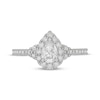 Thumbnail Image 6 of Neil Lane Pear-Shaped Diamond Halo Engagement Ring 1 ct tw 14K White Gold