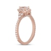 Neil Lane Pear-Shaped Diamond Halo Engagement Ring 1 ct tw 14K Rose Gold