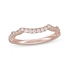 Thumbnail Image 1 of Neil Lane Diamond Contoured Wedding Band 1/3 ct tw 14K Rose Gold