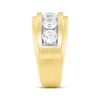 Thumbnail Image 2 of Lab-Grown Diamonds by KAY Men's Five-Stone Wedding Band 2-1/2 ct tw 14K Yellow Gold