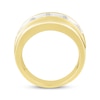 Thumbnail Image 3 of Lab-Grown Diamonds by KAY Men's Five-Stone Wedding Band 2-1/2 ct tw 14K Yellow Gold