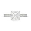 Thumbnail Image 3 of Neil Lane Artistry Heritage Square Emerald-Cut Lab-Grown Diamond Engagement Ring 3-5/8 ct tw Platinum