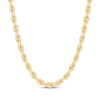 Thumbnail Image 1 of Solid Silk Rope Chain Necklace 6.4mm 14K Yellow Gold 22&quot;