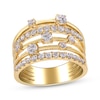 Thumbnail Image 1 of Diamond Five-Row Fashion Ring 1 ct tw 14K Yellow Gold