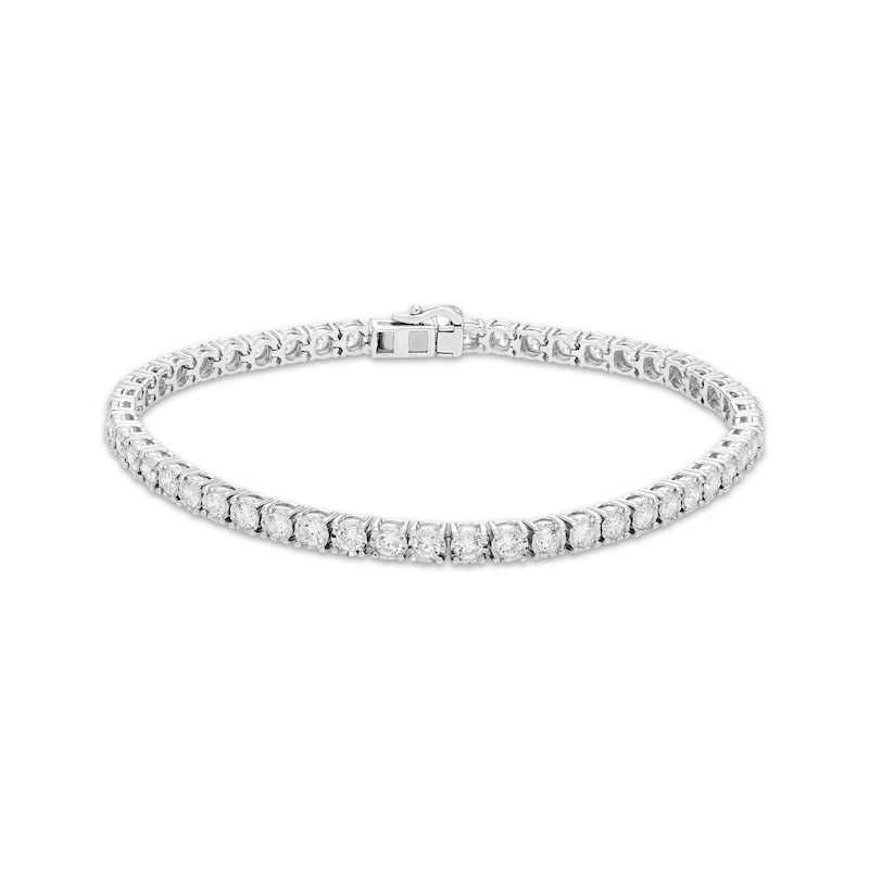 Main Image 1 of Diamond Tennis Bracelet 3 ct tw 10K White Gold 7&quot;