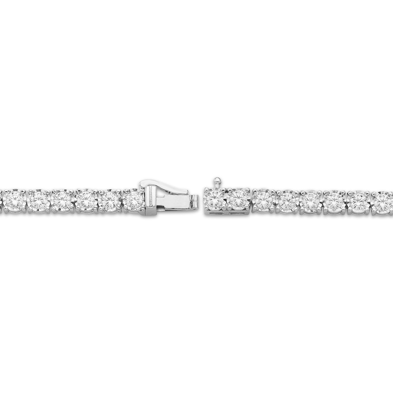 Main Image 3 of Diamond Tennis Bracelet 3 ct tw 10K White Gold 7&quot;