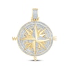 Thumbnail Image 1 of Men's Diamond Compass Charm 3/8 ct tw 10K Yellow Gold