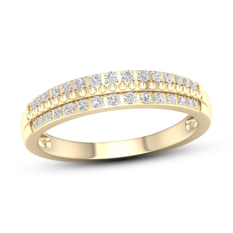 Main Image 1 of Diamond Wedding Band 1/6 ct tw Round-cut 10K Yellow Gold