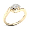 Thumbnail Image 2 of Diamond Engagement Ring 1/4 ct tw Round-Cut 10K Yellow Gold