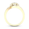 Thumbnail Image 4 of Diamond Engagement Ring 1/4 ct tw Round-Cut 10K Yellow Gold