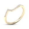 Thumbnail Image 2 of Diamond Wedding Band 1/10 ct tw Round-Cut 10K Yellow Gold