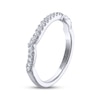 Thumbnail Image 2 of THE LEO Legacy Lab-Grown Diamond Round-Cut Wedding Band 1/5 ct tw 14K White Gold