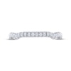 Thumbnail Image 3 of THE LEO Legacy Lab-Grown Diamond Round-Cut Wedding Band 1/5 ct tw 14K White Gold