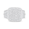 Thumbnail Image 2 of Multi-Shape Diamond Engagement Ring 2 ct tw 14K White Gold