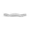 Thumbnail Image 3 of Neil Lane Artistry Lab-Grown Diamond Contour Wedding Band 1/4 ct tw 14K White Gold