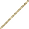 Thumbnail Image 2 of Hollow Rope Chain Necklace 7.3mm 10K Yellow Gold 20&quot;