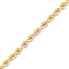 Thumbnail Image 2 of Solid Silk Rope Chain Bracelet 5.7mm 14K Yellow Gold 8&quot;